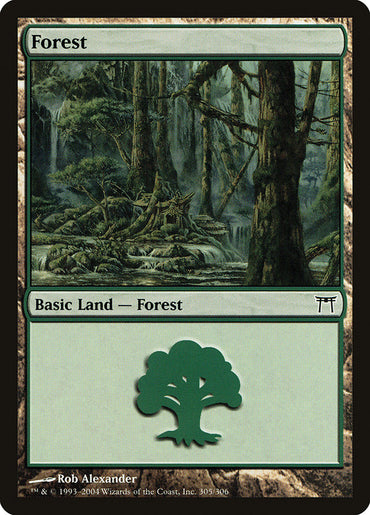 Forest (305) [Champions of Kamigawa] 