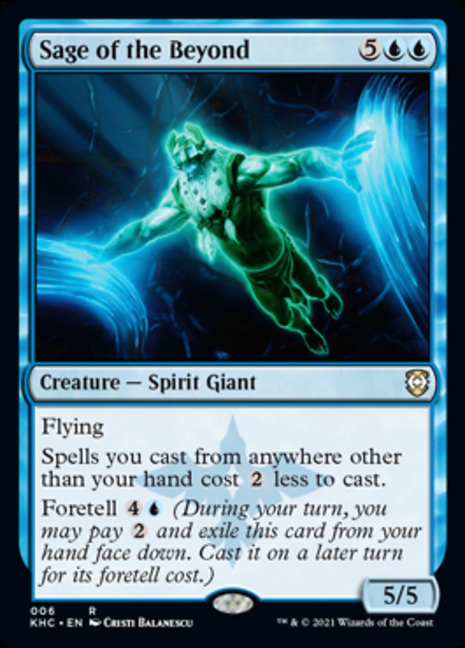 Sage of the Beyond [Kaldheim Commander] 