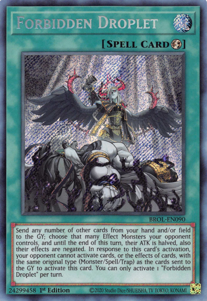 Forbidden Droplet [BROL-EN090] Secret Rare 