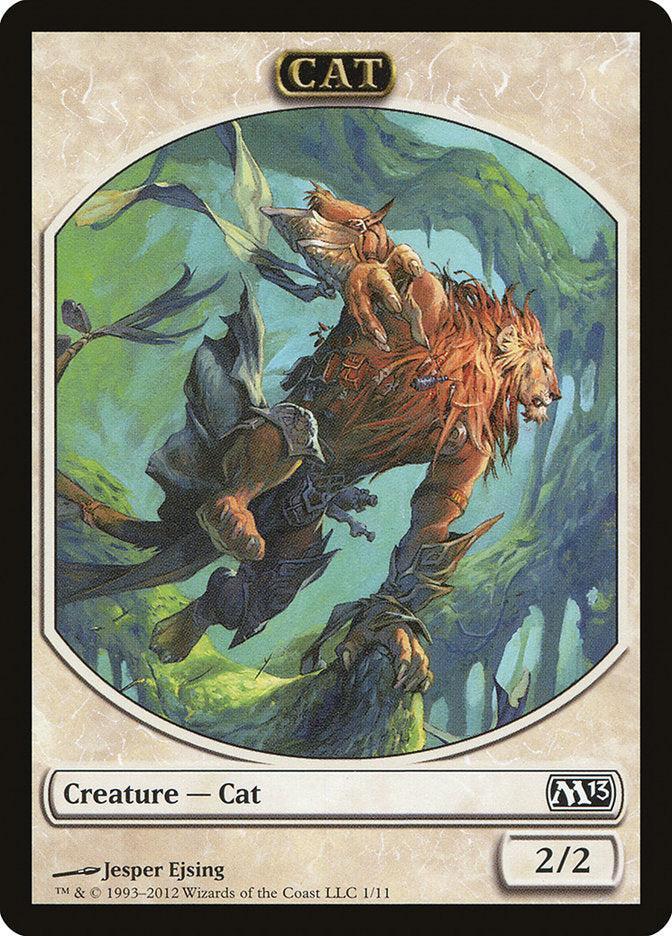 Cat Token [Magic 2013 Tokens] 