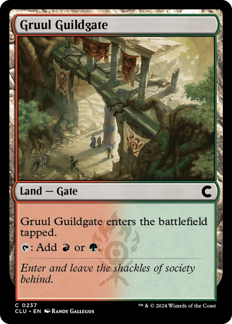 Gruul Guildgate [Ravnica: Clue Edition] 