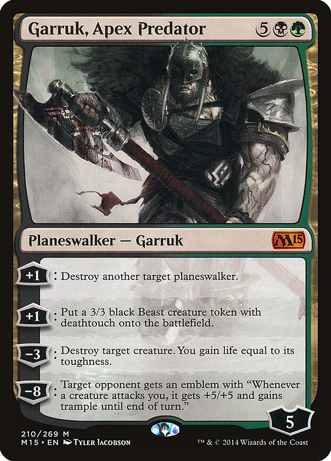 Garruk, Apex Predator [Magic 2015] 