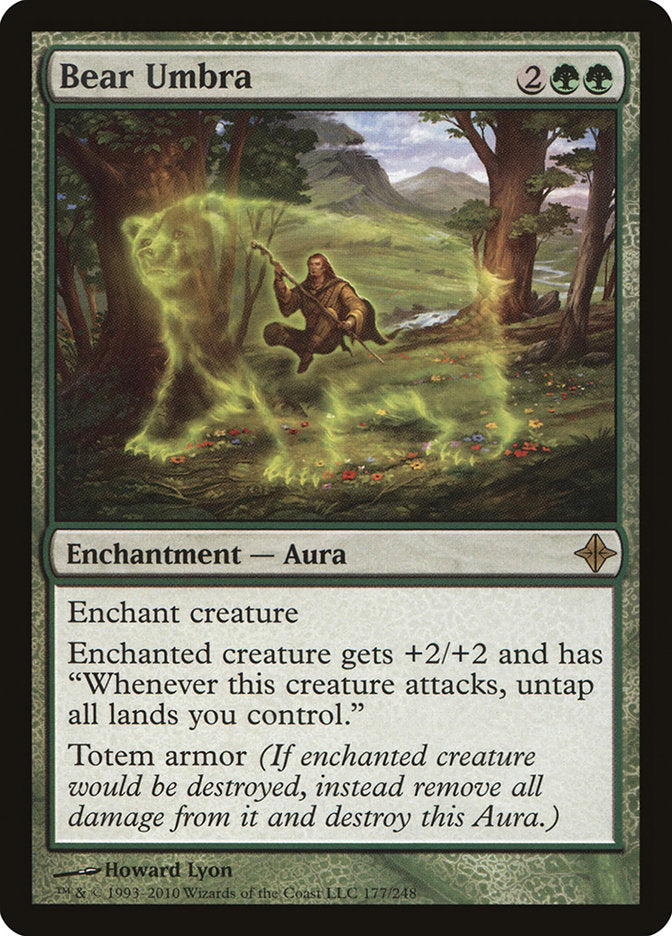 Bear Umbra [Rise of the Eldrazi] 