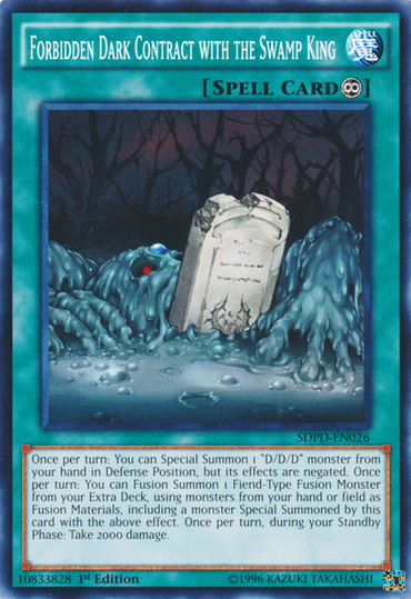 Forbidden Dark Contract with the Swamp King [SDPD-EN026] Common 