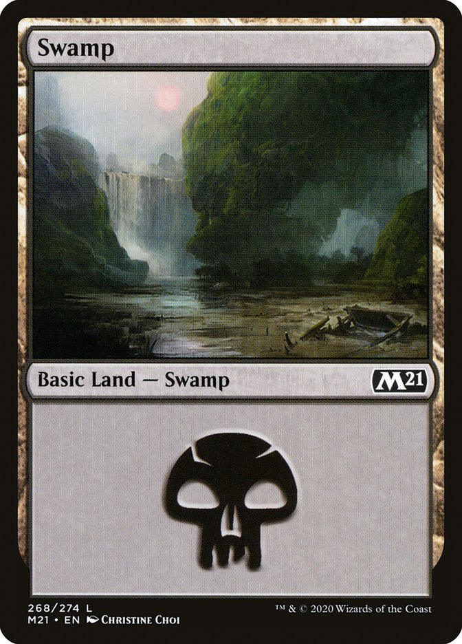 Swamp (268) [Core Set 2021] 