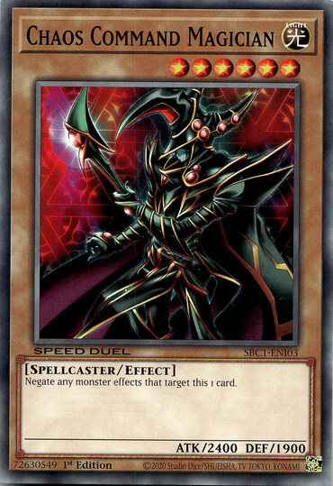 Chaos Command Magician [SBC1-ENI03] Common 