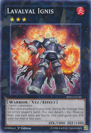 Lavalval Ignis [BP03-EN120] Shatterfoil Rare 