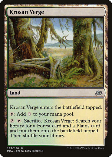 Krosan Verge [Planechase Anthology] 