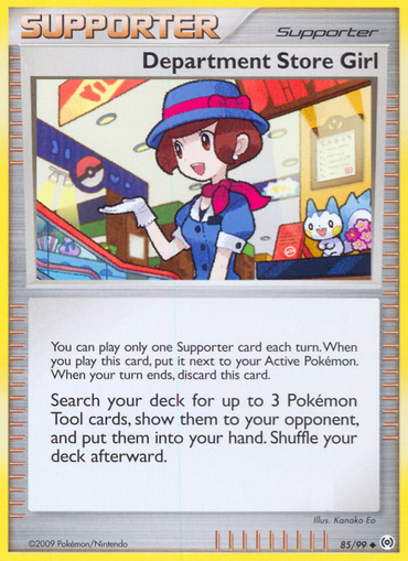 Department Store Girl (85/99) [Platinum: Arceus]