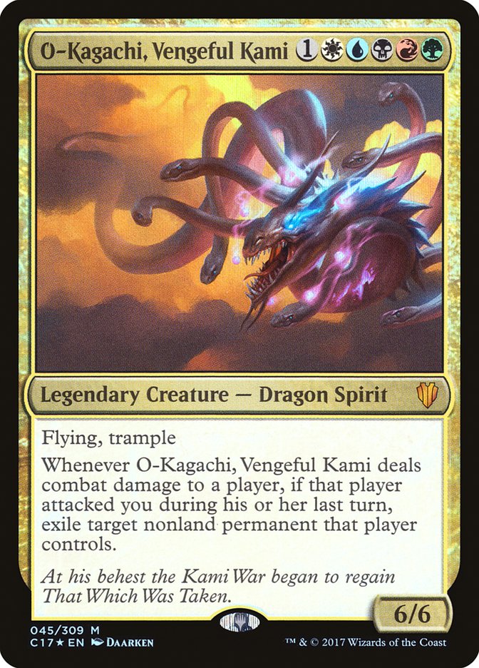 O-Kagachi, Vengeful Kami [Commander 2017] 