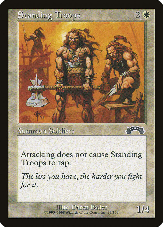 Standing Troops [Exodus] 