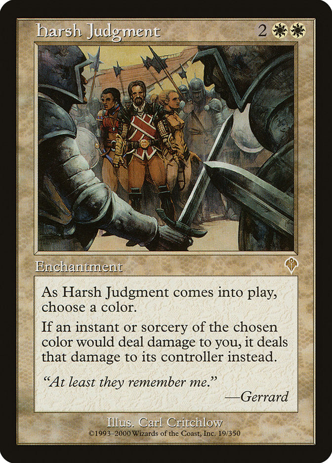 Harsh Judgment [Invasion] 