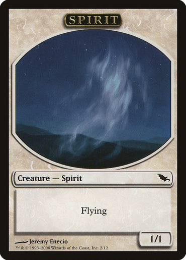 Spirit Token [Shadowmoor Tokens] 