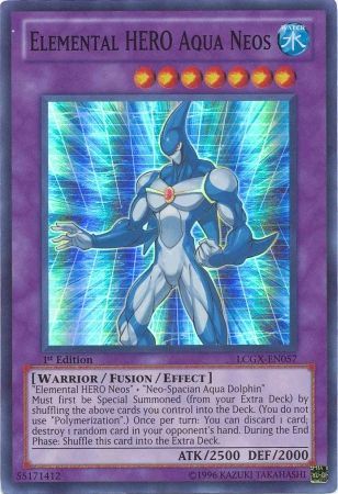 Elemental HERO Aqua Neos [LCGX-EN057] Super Rare 