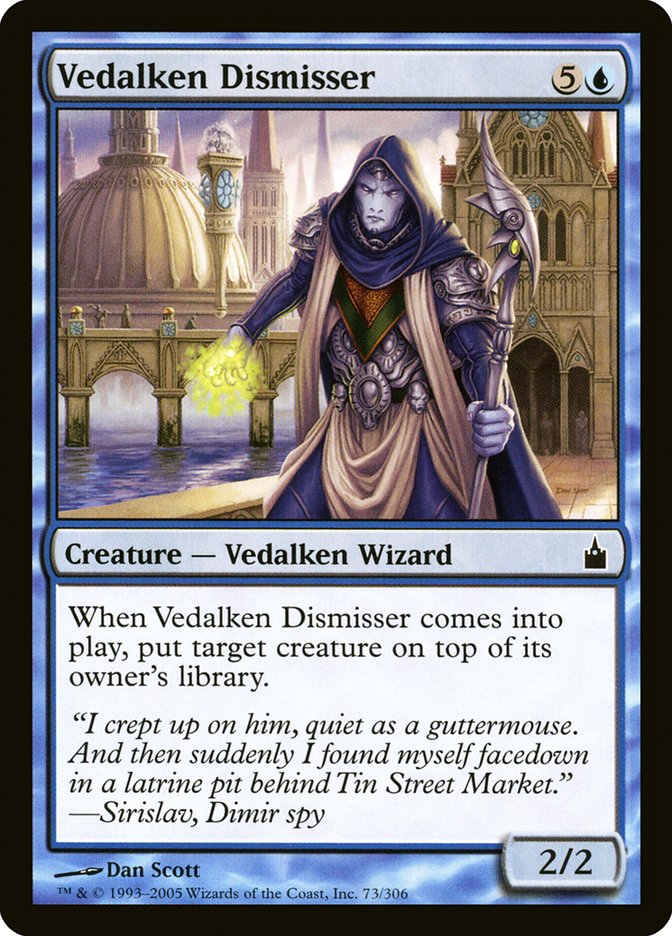 Vedalken Dismisser [Ravnica: City of Guilds] 