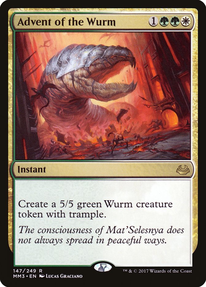 Advent of the Wurm [Modern Masters 2017] 