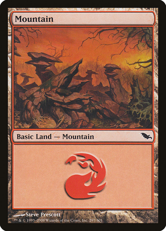 Mountain (297) [Shadowmoor]