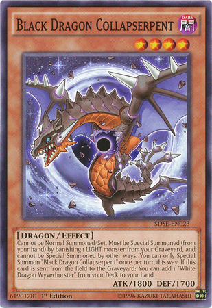 Black Dragon Collapserpent [SDSE-EN023] Common 