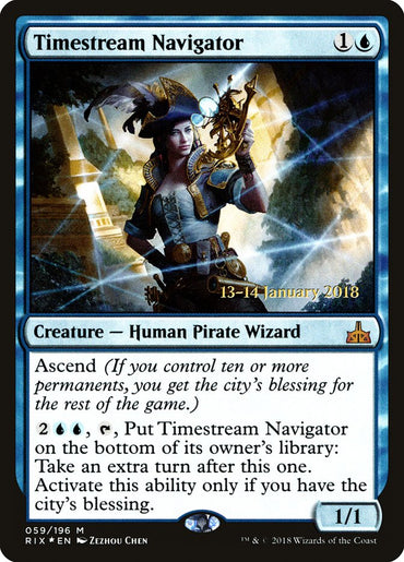 Timestream Navigator [Rivals of Ixalan Prerelease Promos] 