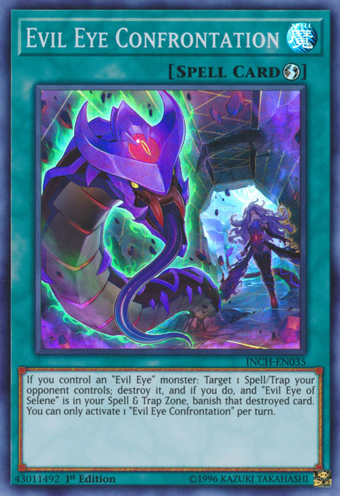 Evil Eye Confrontation [INCH-EN035] Super Rare 