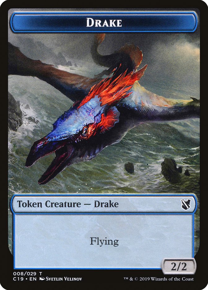 Drake Token [Commander 2019 Tokens] 