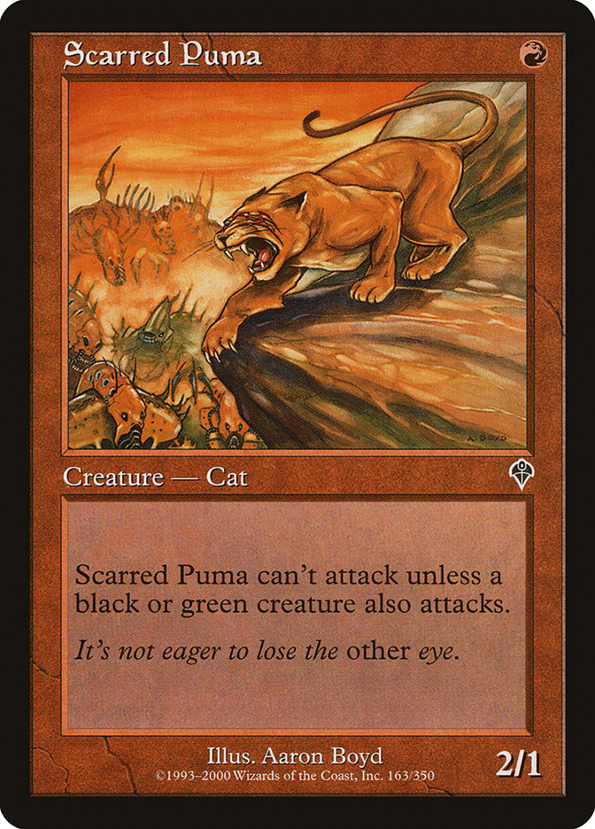 Scarred Puma [Invasion] 