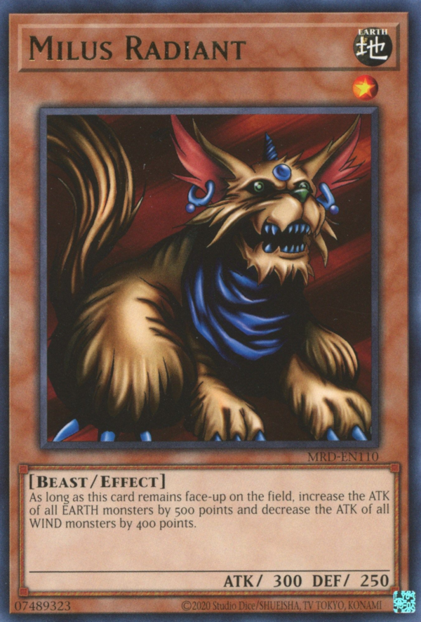 Milus Radiant [MRD-EN110] Rare 