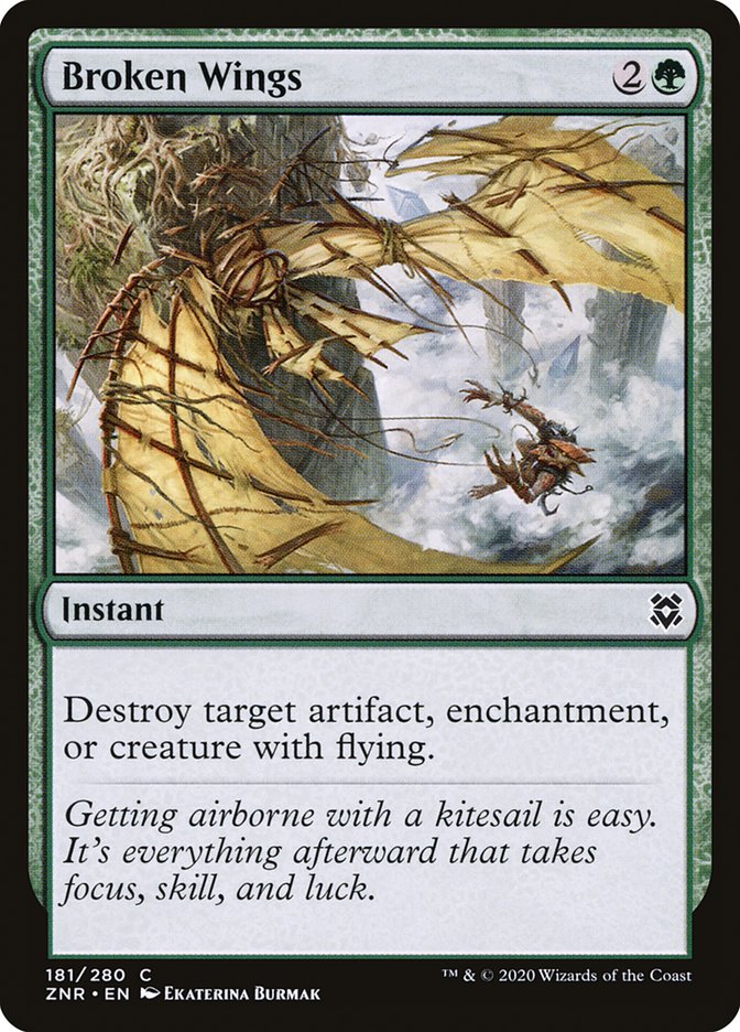 Broken Wings [Zendikar Rising] 