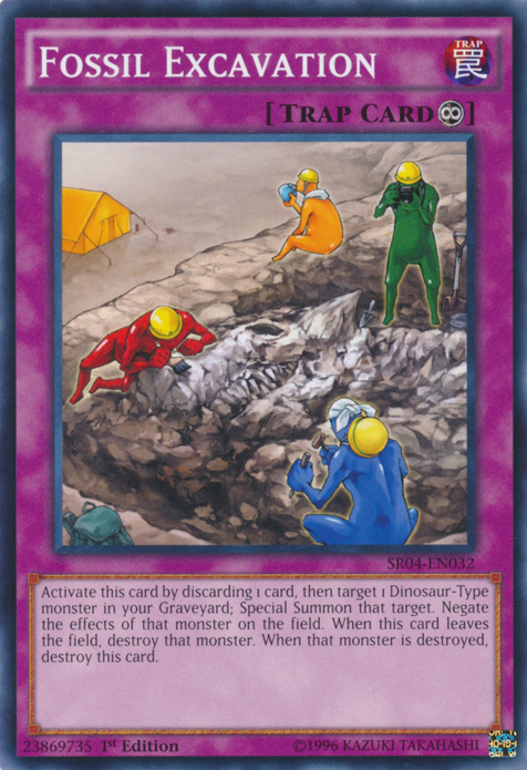 Fossil Excavation [SR04-EN032] Common 