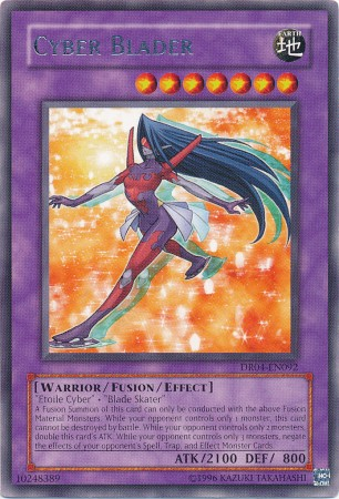 Cyber ​​Blader [DR04-EN092] Rare 