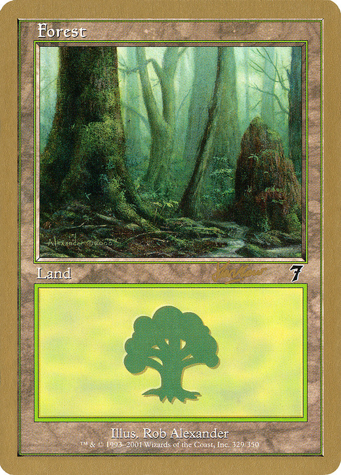 Forest (329) (Sim Han How) [World Championship Decks 2002] 