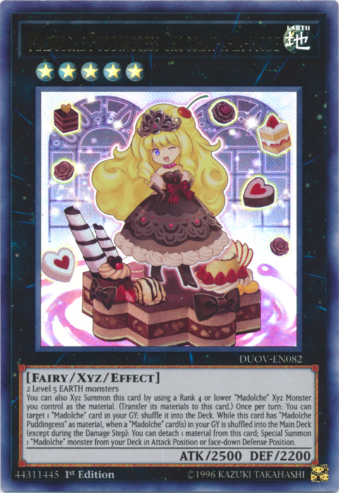 Madolche Puddingcess Chocolat-a-la-Mode [DUOV-EN082] Ultra Rare 