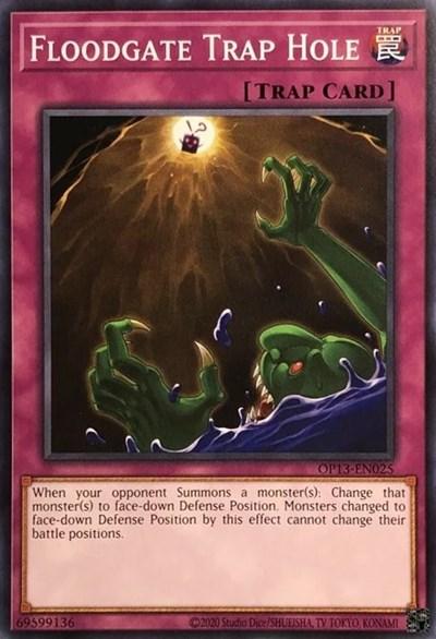 Floodgate Trap Hole [OP13-EN025] Common 