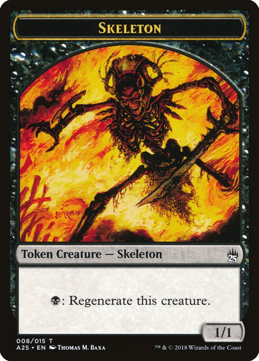 Skeleton Token [Masters 25 Tokens] 