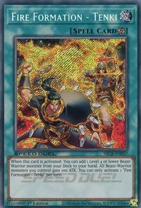 Fire Formation - Tenki (Secret) [SBCB-EN057] Secret Rare 