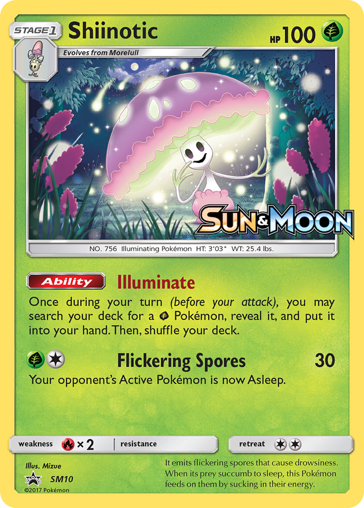 Shiinotic (SM10) [Sun & Moon: Black Star Promos]