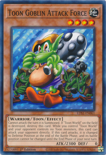 Toon Goblin Attack Force [LDS1-EN061] Common 