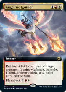 Angelfire Ignition (Extended Art) [Innistrad: Midnight Hunt] 