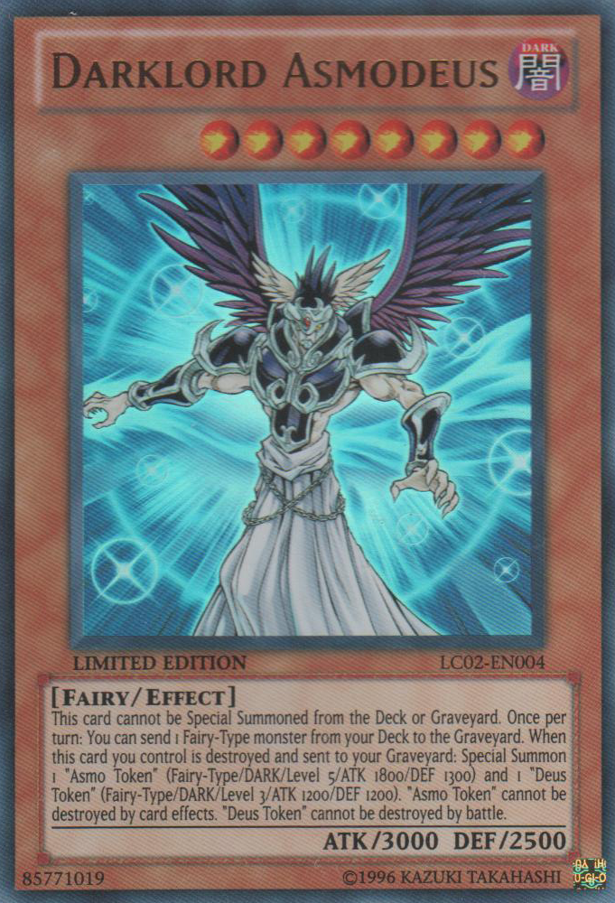 Darklord Asmodeus [LC02-EN004] Ultra Rare 