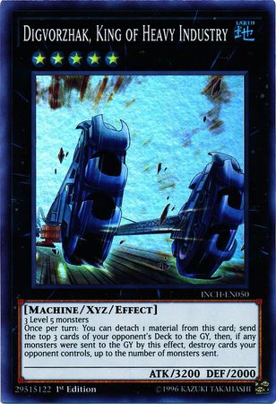 Digvorzhak, King of Heavy Industry [INCH-EN050] Super Rare 