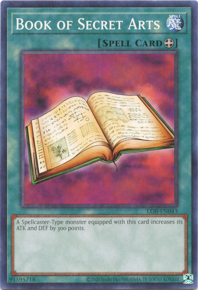 Book of Secret Arts (25th Anniversary) [LOB-EN043] Common 