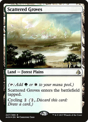 Scattered Groves [Amonkhet Prerelease Promos] 