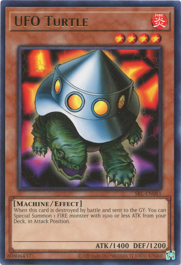 UFO Turtle (25th Anniversary) [SRL-EN081] Rare 