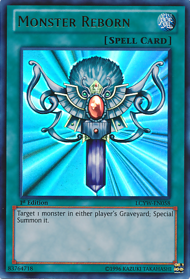 Monster Reborn [LCYW-EN058] Ultra Rare 