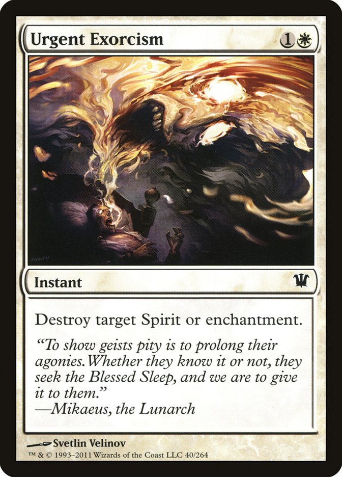 Urgent Exorcism [Innistrad] 