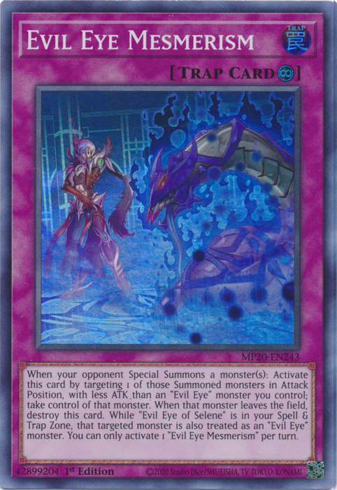 Evil Eye Mesmerism [MP20-EN243] Super Rare 