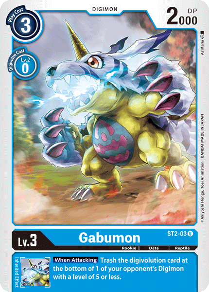 Gabumon [ST2-03] [Starter Deck: Cocytus Blue] 