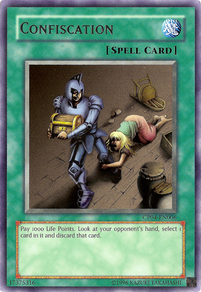 Confiscation [CP04-EN006] Rare 