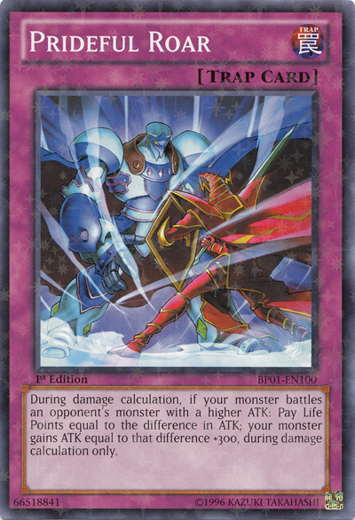 Prideful Roar [BP01-EN100] Starfoil Rare 