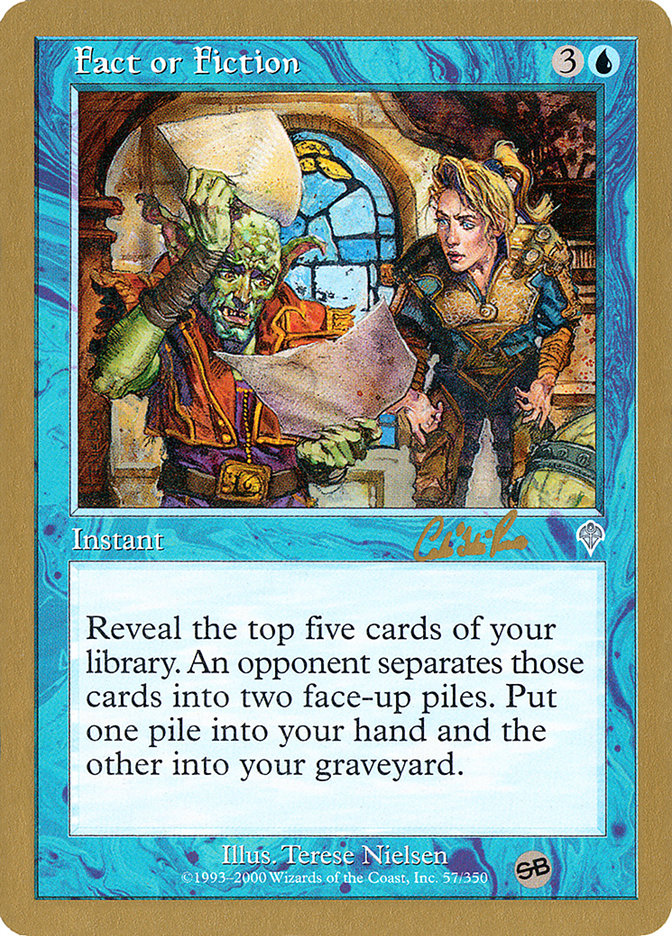 Fact or Fiction (Carlos Romao) (SB) [World Championship Decks 2002] 